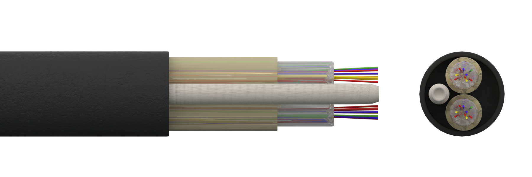 Оптический кабель СЛ-ОКДМ-1/1-нг-LS-4Е2-1,2