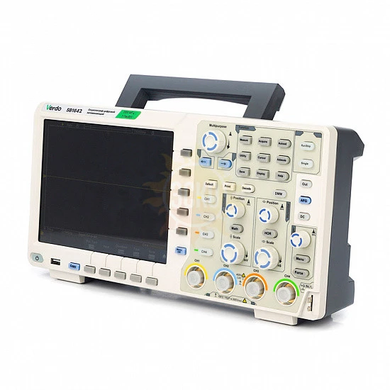 Фото VERDO SB1642 - осциллограф цифровой 4 канала, 60 МГц, 1 Гвыб/с