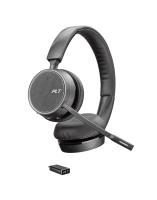 Plantronics Voyager 4220 UC — беспроводная гарнитура для ПК и мобильных устройств (Bluetooth, USB-C, стерео)
