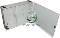 Кросс настенный, предсобранный, 24 порта ST/UPC, 50/125 мкм