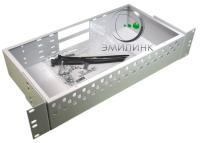 Кросс Распределительный Стоечный 2U до 48 портов FC/ST (сплошная панель)