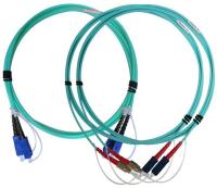 Softing EF_MM_RСORD_SC2 - Набор модально прозрачных эталонных патчкордов FC-SC - 2шт и патчкордов SC-SC - 2шт