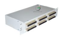 Кросс 19, предсобранный 2U, 48 портов SC/UPC, 50/125 мкм