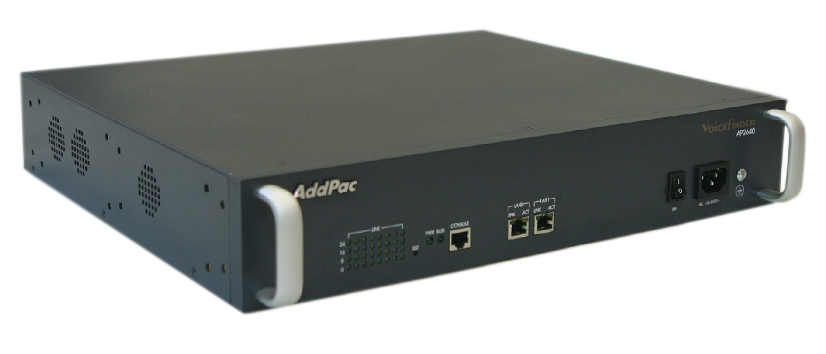 AddPac	ADD-AP2640-24S - Шлюз VoIP, 24FXS, 2x10/100TX ETH
