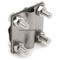 GALMAR Зажим крестообразный для подключения проводника (D17; пол. <40мм, кр. <78мм2; нержавеющая сталь)