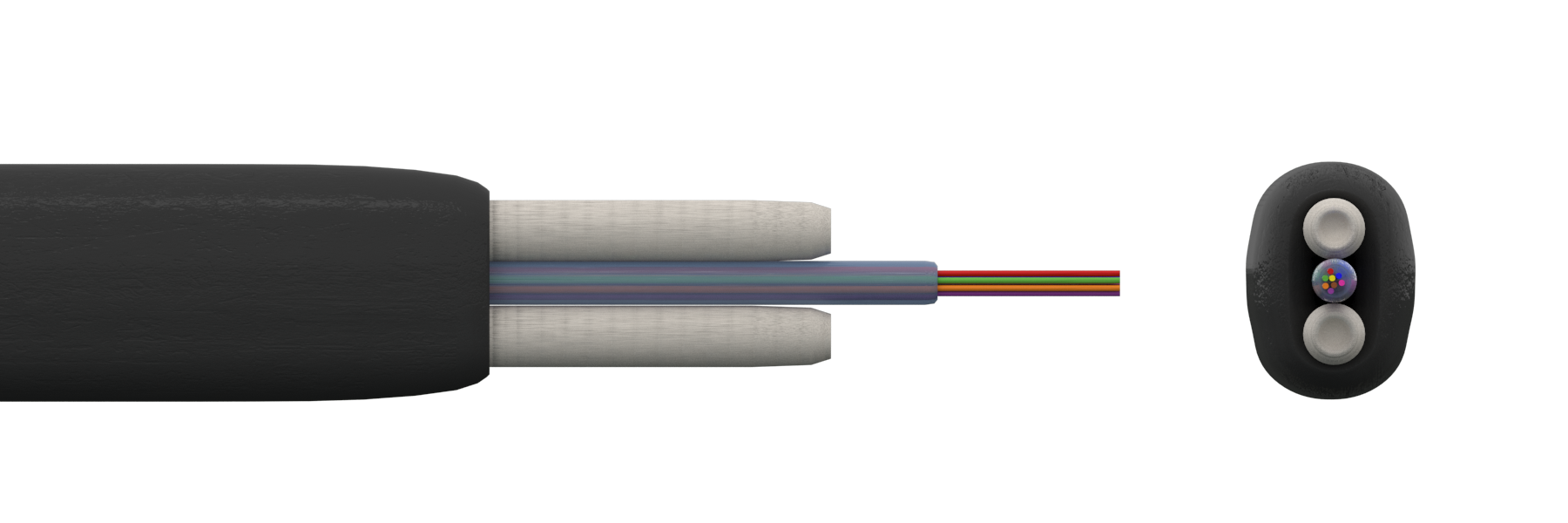 Оптический кабель СЛ-ОКПЦ-Д2-4Е7-1,2