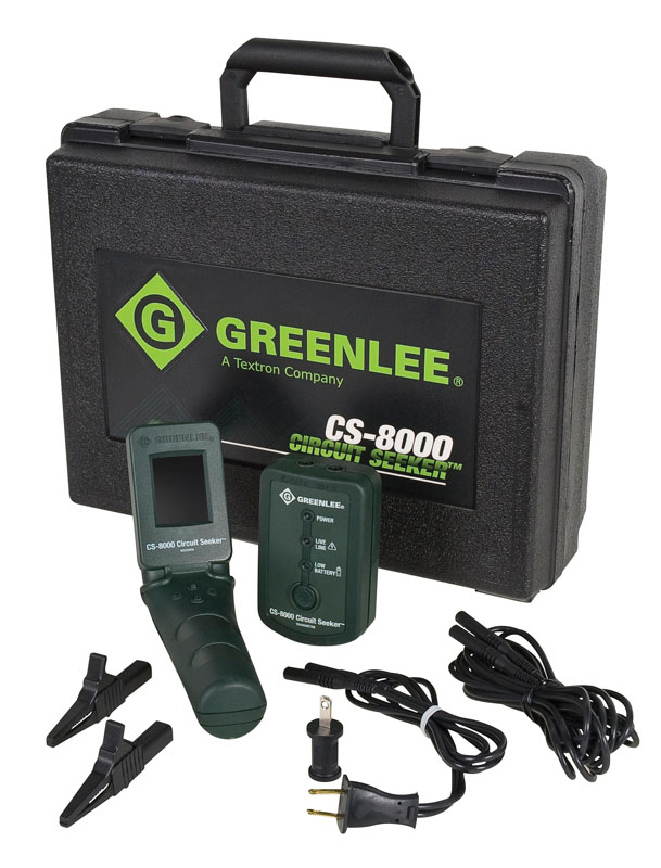 Greenlee CS-8000 - прибор для поиска и трассировки скрытой проводки