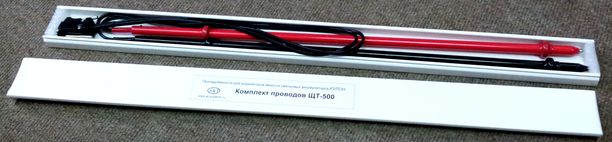 ЩТ-500 - комплект коаксиальных щупов для тестеров Кулон (длина 500 мм)
