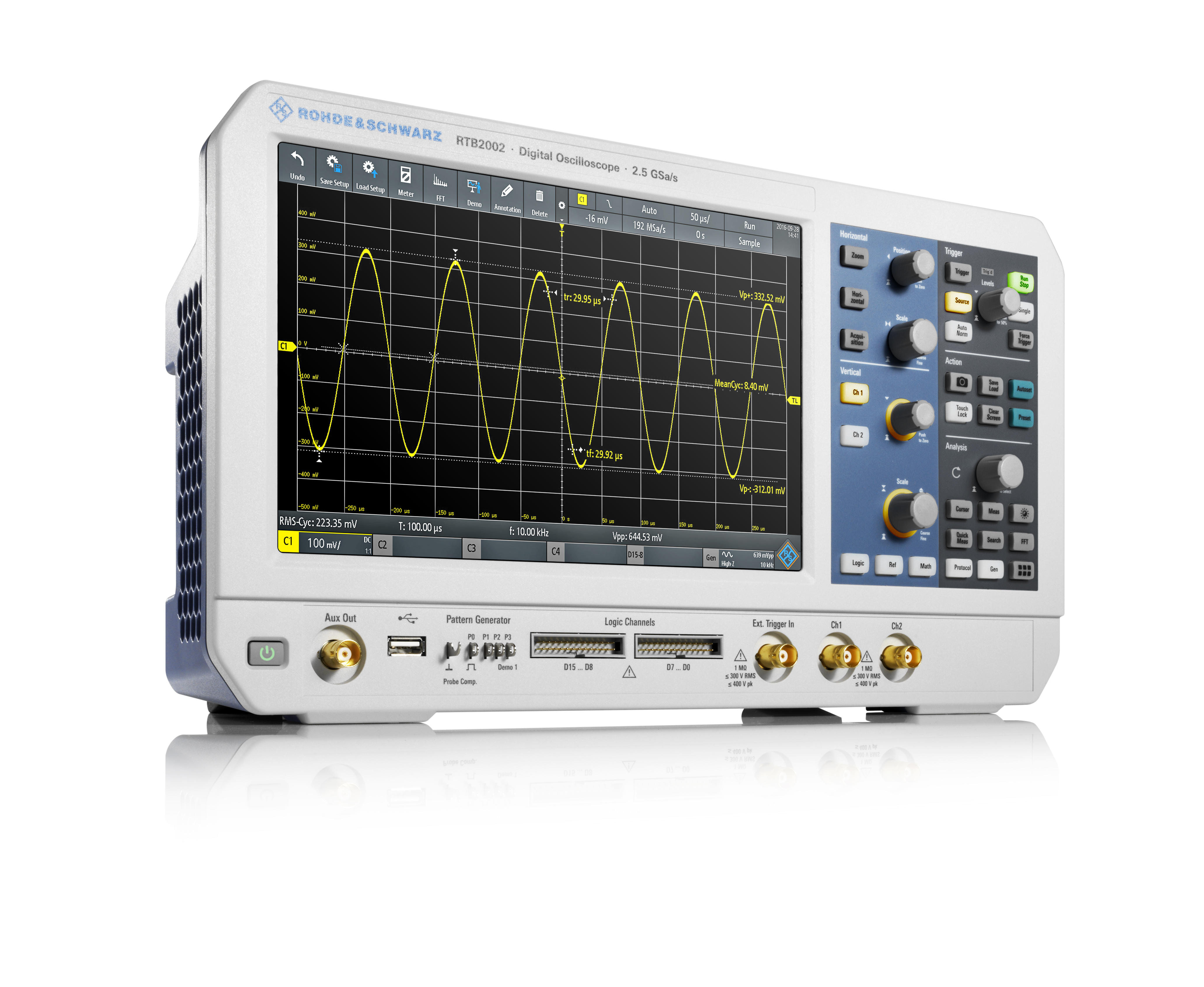 Rohde&Schwarz RTB2K-302 - осциллограф RTB2002, 2 канала, 300 МГц