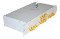 Кросс 19, предсобранный 2U, 32 порта ST/UPC, 62.5/125 мкм