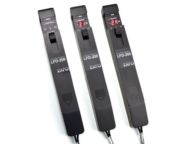 EXFO LFD-202 - детектор активного волокна с индикатором направления траффика и измерителем мощности (0 до –40 dBm)