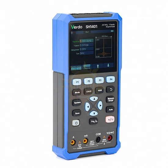 Фото VERDO SH1401 - осциллограф-мультиметр 40 МГц, 2 канала