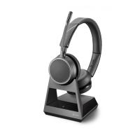Plantronics Voyager 4220 Office-2 — беспроводная гарнитура для стационарного телефона, ПК и мобильных устройств (Bluetooth, USB-A)