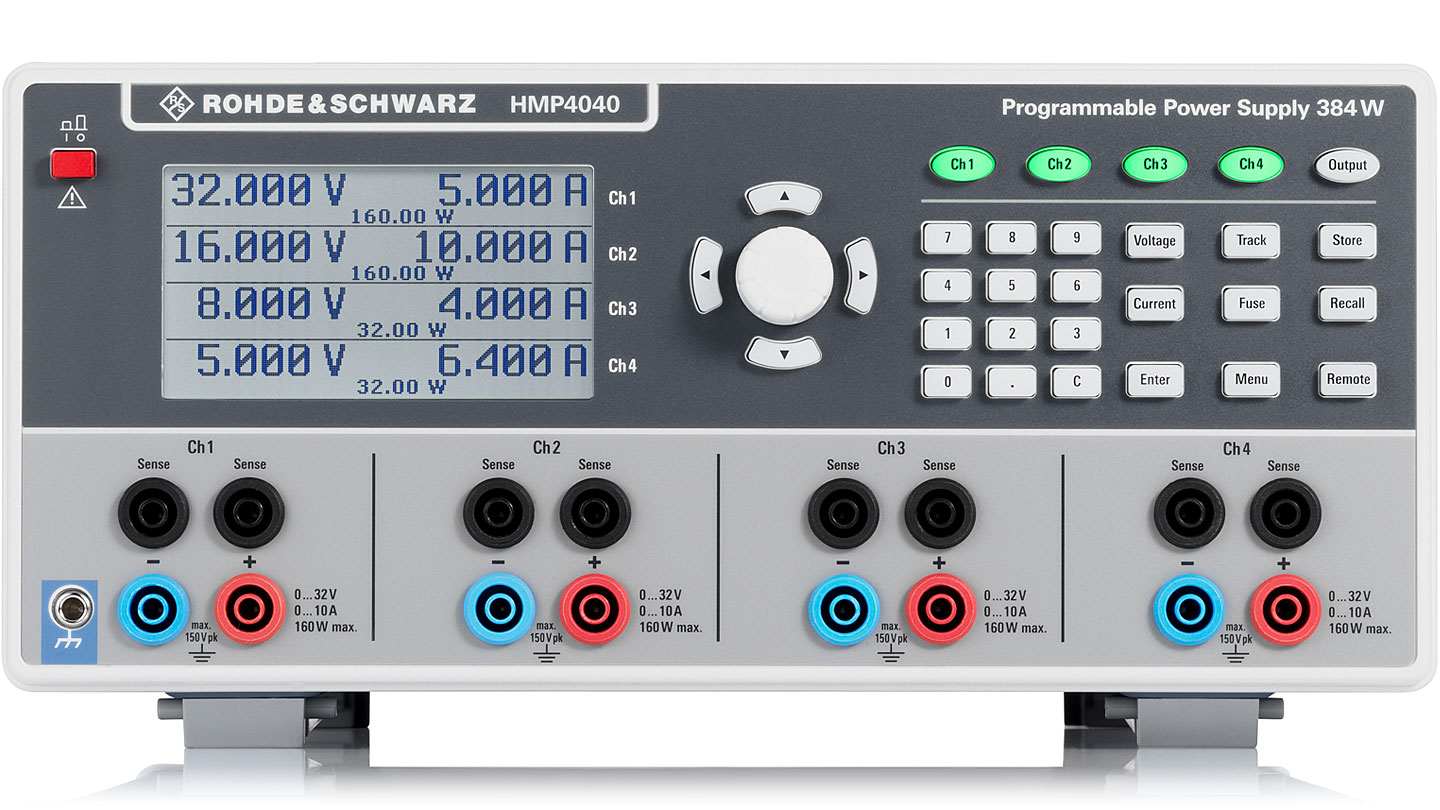 Rohde&Schwarz HMP4040 - программируемый источник питания, 4 канала, 384 Вт