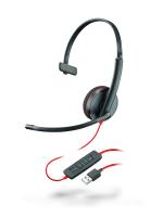Plantronics BlackWire C3210-A - проводная гарнитура (USB-A)