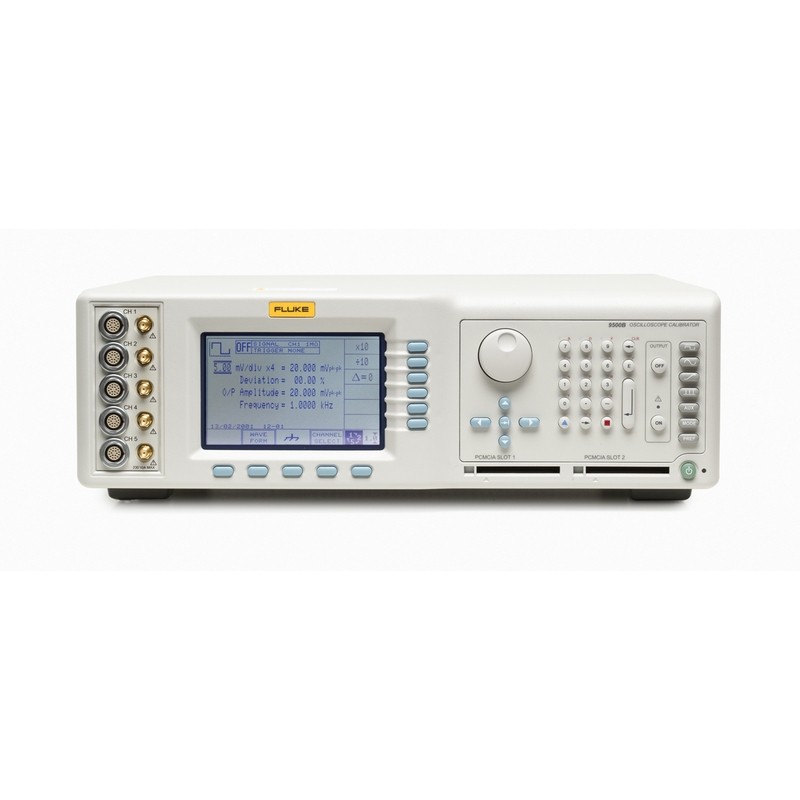 Fluke 9500B/3200 — калибратор осциллографов для калибровки осциллографа с полосой пропускания 3200 МГц