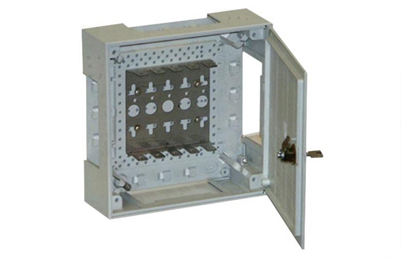 6406 1 001-20 Шкаф KRONECTION-BOX II 50DA(+Х-03004)с поворотным замком