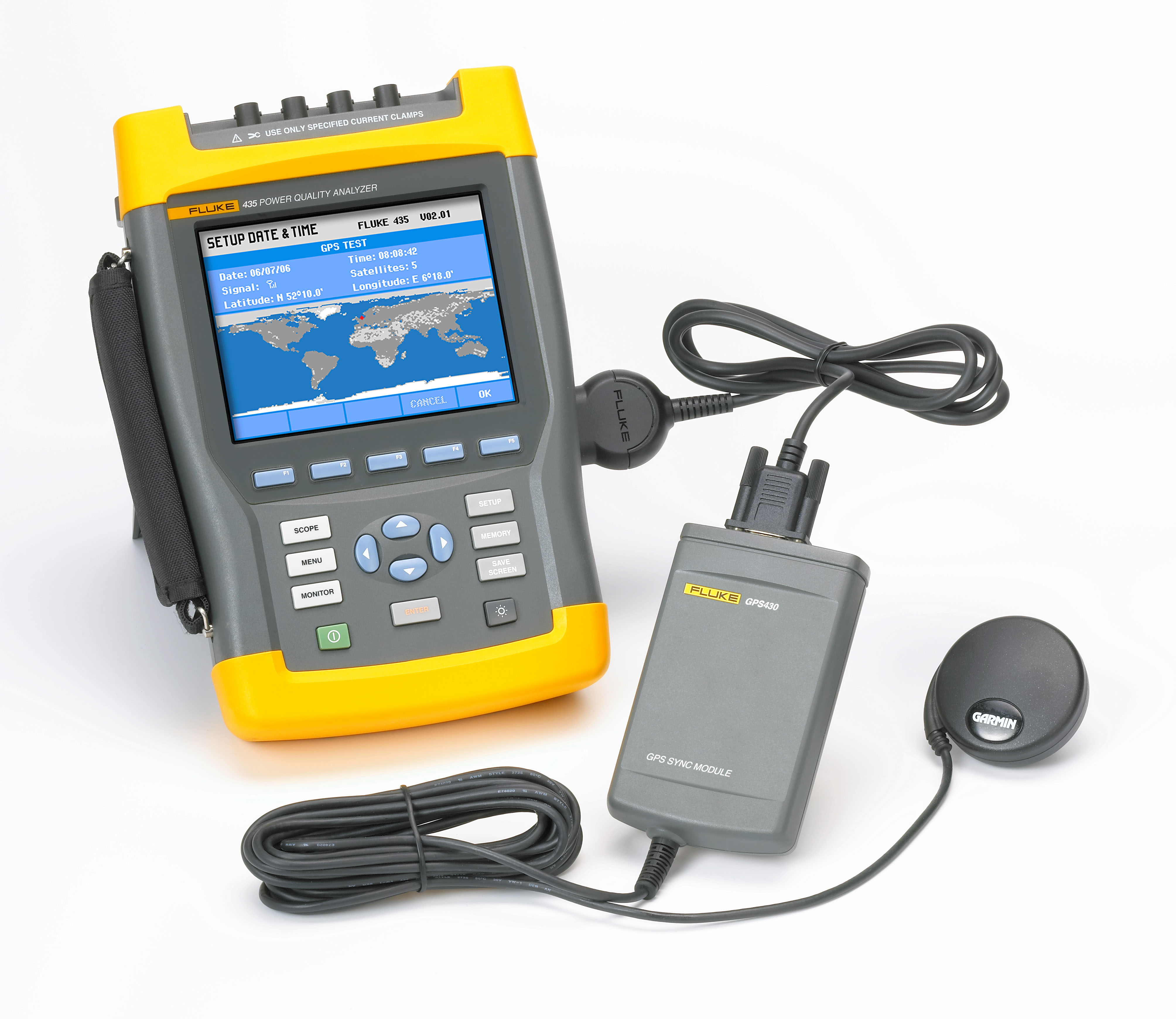 Fluke GPS430 - модуль синхронизации времени для Fluke серии 430