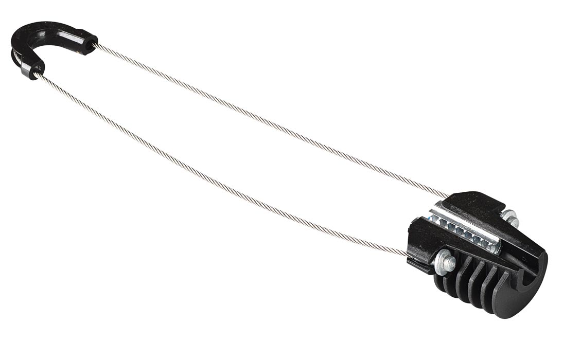 AC6 260 Зажим натяжной для 8-образных кабелей, 3-6мм, 1кН