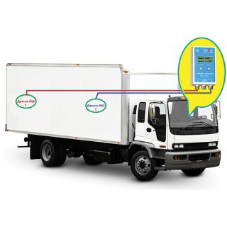 Комплект оборудования для контроля температурного режима в процессе транспортирования скоропортящихся продуктов питания и ИЛП