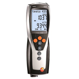 Testo 435-3 многофункциональный измерительный прибор со встроенной функцией измерения дифференциального давления для систем ОВК