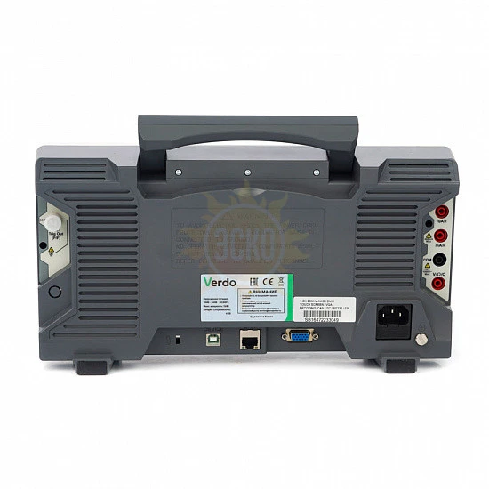 Фото VERDO SB1642 - осциллограф цифровой 4 канала, 60 МГц, 1 Гвыб/с