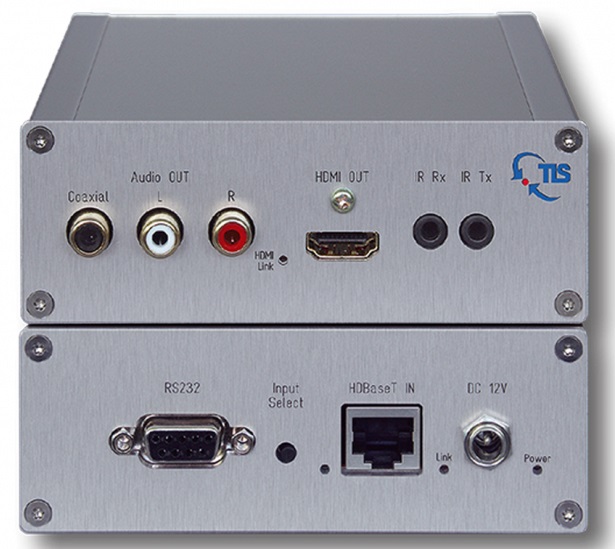 TLS HDBaseT Receiver MF100 - Приемник VGA/HDMI/Аудио по витой паре до 100 м