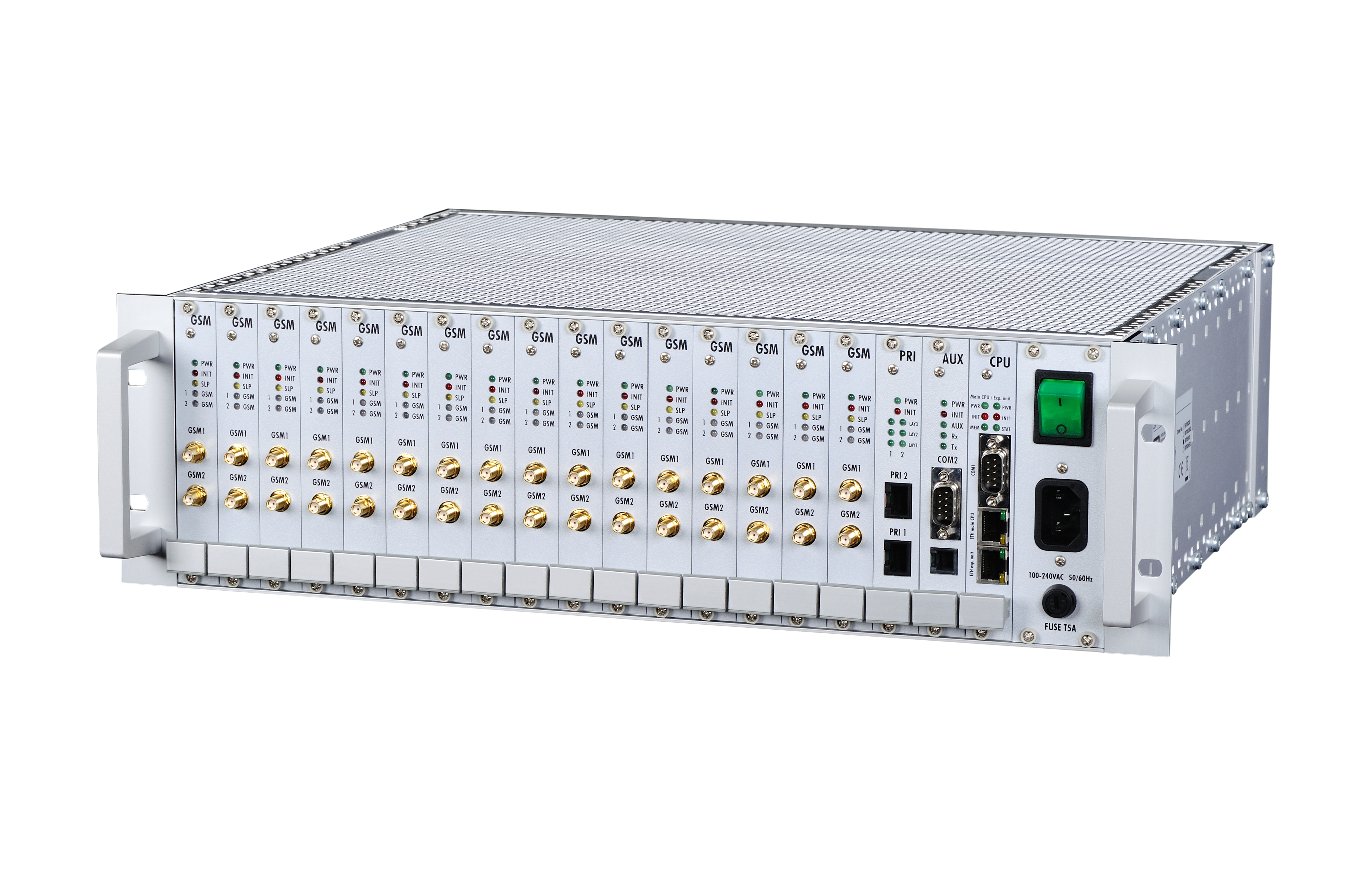 2N StarGate (PRI-версия) - шасси с модулем CPU, PRI (2 порта), AUX. Расширение 2-32 GSM каналов (5070525EQ)