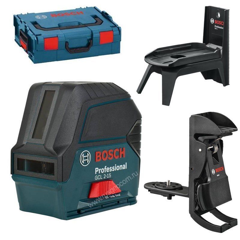 Bosch GCL 2-15 Professional + RM1 + BM3 + кейс