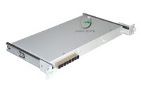 Кросс 19 выдвижной, предсобранный 1U, 8 портов SC/UPC, 62.5/125 мкм