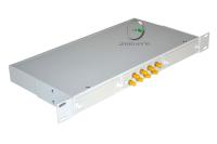 Кросс 19, предсобранный 1U, 8 портов ST/UPC, 50/125 мкм