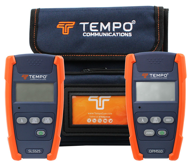 Tempo MM DUAL KIT - комплект для тестирования оптоволокна (OPM510; SLS525)