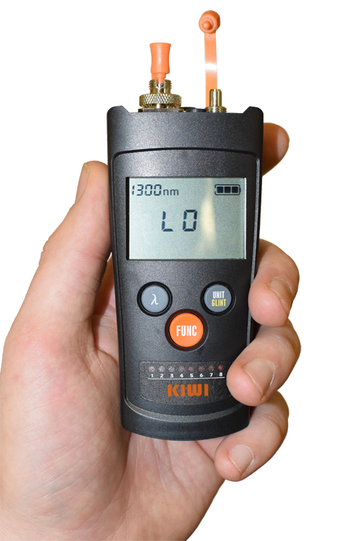 KIWI-4350N Измеритель оптической мощности (От -70 до +10dB), встроенный VFL до 10км