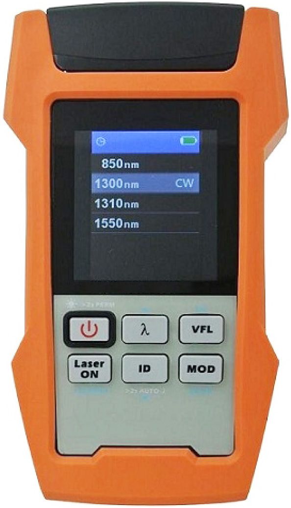 KIWI-4225 Источник оптического сигнала (цветной дисплей) (850/1300/1310/1490/1550нм)