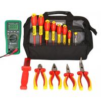 SK-16 B2 - набор изолированного инструмента электрика в сумке, 15 предметов