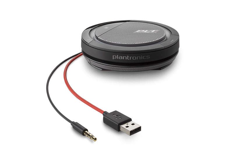 Plantronics Calisto 5200 — проводной спикерфон для ПК и мобильных устройств (jack 3,5 мм и USB тип A)