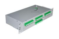 Кросс 19, предсобранный 2U, 32 порта LC/APC duplex, 9/125 мкм