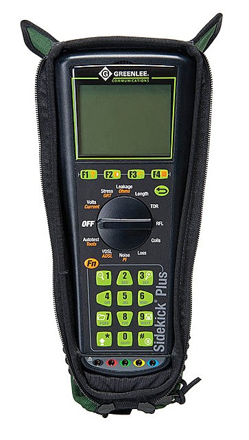 Greenlee Sidekick Plus 1155-5010 - анализатор DSL (Impulse Noise, Step TDR, Wideband, VDSL/ADSL)