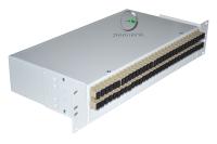 Кросс 19, предсобранный 2U, 64 порта SC/UPC, 62.5/125 мкм