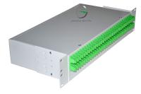 Кросс 19, предсобранный 2U, 64 порта SC/APC, 9/125 мкм