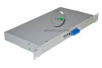 Кросс 19, предсобранный 1U, 4 порта SC/UPC, 9/125 мкм