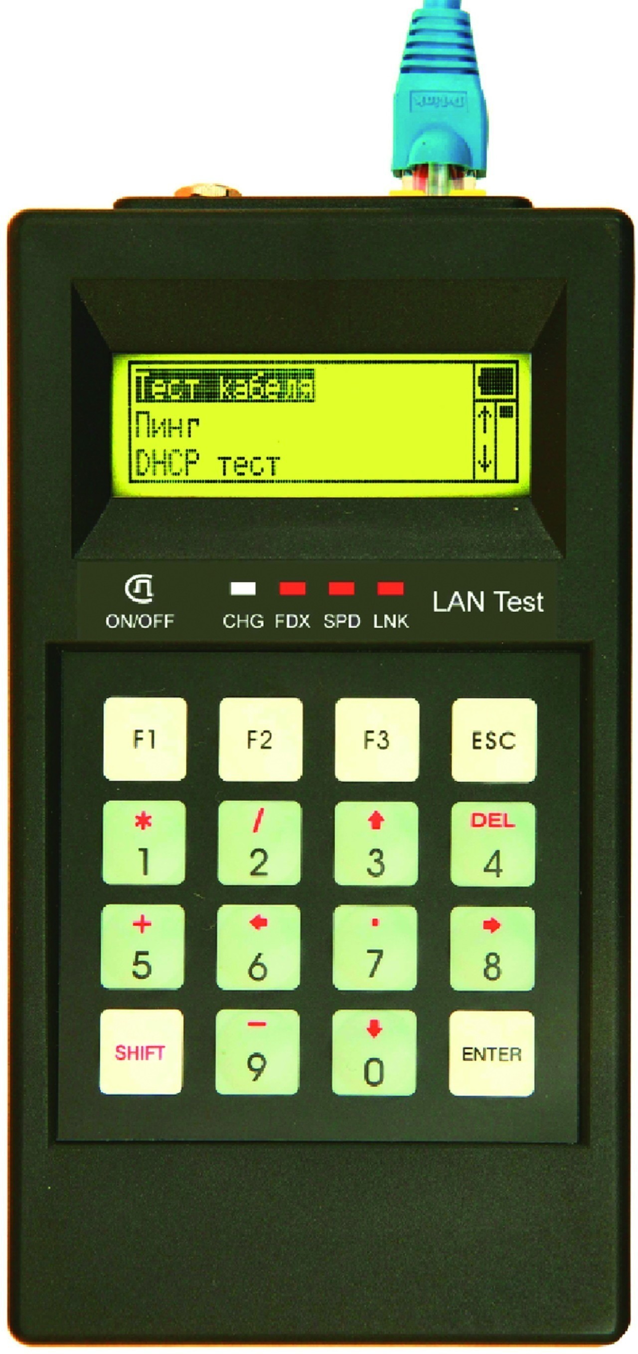 Связьприбор LAN Test - анализатор ETHERNET 10/100