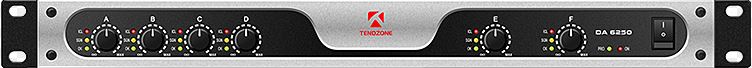 TendZone DA4300 - 4-х канальный усилитель мощности 4x300 Вт / 8 Ом, класс TD, 1U