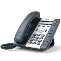 ATCOM A10 IP-телефон, чб LCD 3", 2x10/100TX, 1 SIP линия, БП в комплекте