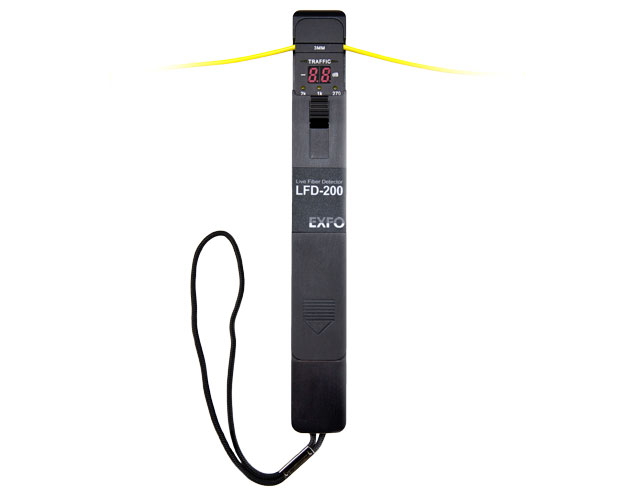 EXFO LFD-202E - детектор активного волокна с индикатором направления траффика и измерителем мощности (+23 до –50 dBm)