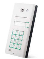 2N-HeliosIP-1BK - IP домофон, 1 клавиша быстрого набора, клавиатура, алюминиевый корпус