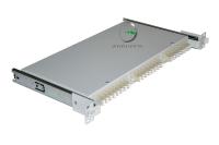 Кросс 19 выдвижной, предсобранный 1U, 24 порта LC/UPC duplex, 62.5/125 мкм