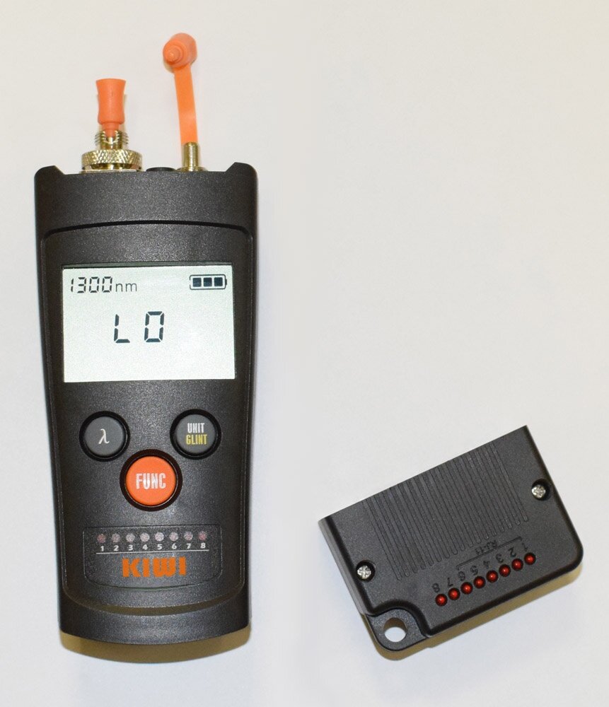 KIWI-4351N Измеритель оптической мощности (От -50 до +26dB), встроенный VFL до 10км