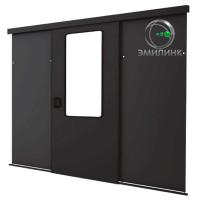 Дверь автоматическая одностворчатая в комплекте с рамой 600x2364 мм