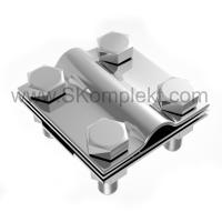 GALMAR Зажим крестообразный для подключения проводника (D17; пол. <36мм, кр. <78мм2; нержавеющая сталь)